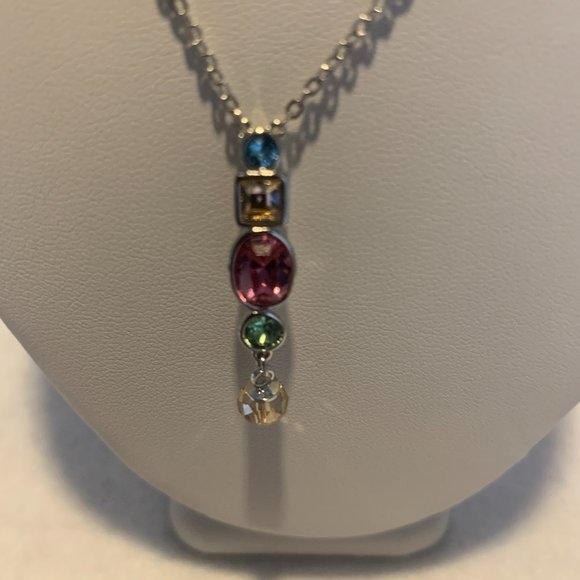 Swarovski Jewelry - COPY - Multi-Colored Crystal Swarovski Elements Necklace